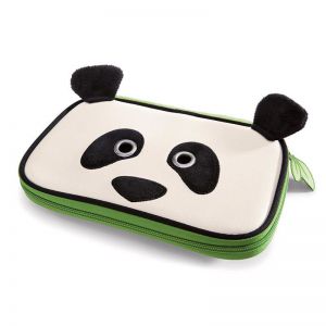 Portfel Nici 21x12,5cm, imitacja skóry Panda